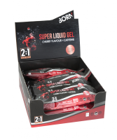 BORN Super Liquid Gel Cherry + Caffeine 2:1 Glucose - 12 x 55ml
