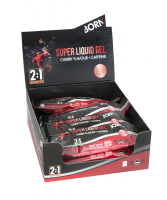 Born Super Liquid Gel Cherry + Caffeine 2:1 Glucose - 12 x 55ml