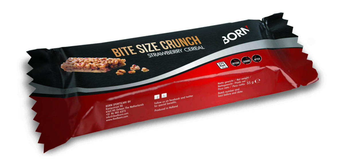 Born Bitesize Crunch Boost 1 X 30g Energy Bar During Sports Nutrition Body Endurance Com