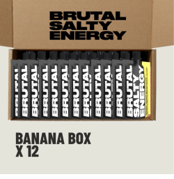 Brutal Salty Energy – Banana – 12 x 56g