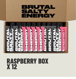 Brutal Salty Energy – Raspberry – 12 x 56g
