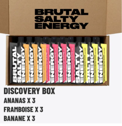 Brutal Salty Energy - Taster Pack - 12 x 56g (3 flavours)