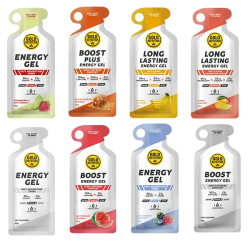 GoldNutrition Energy Gel Sample Pack with 16 Energy Gels