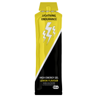 Lightning Endurance High Energy Gel - Lemon - 24 x 60 ml (Best Before Date: 1-May-2022)