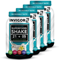 INVIGOR8 Superfood shake - 645g (4 pack)