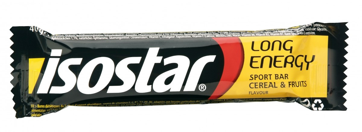 Isostar Long Energy Bar - 30 x 40 grams - Isostar - Energy Bar During - Sports Nutrition - Body-Endurance.com