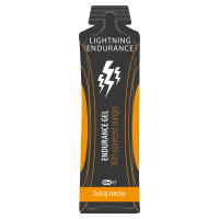 Lightning Endurance Energy Gel Squeezed Fruit Juice - Orange - 1 x 60 ml