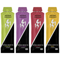Lightning Endurance Isotonic Energy Gel - 24 x 60 ml