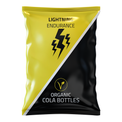 Lightning Energy Gums - Cola Bottles - 1 x 70 grams