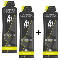 Lightning Endurance High Energy Gel - 60 ml - 9 + 1 Free