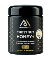 Shilajit - Mountaindrop - Raw Chestnut Honey 325g & 100% Mumijo Shilajit 25g
