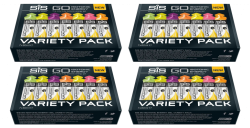 SIS GO Isotonic Energy Gel Variety Pack - Mixed - 28 x 60 ml (Best Before Date: 31-July-2024)