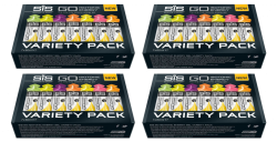 SIS GO Isotonic Energy Gel Variety Pack - Mixed - 28 x 60 ml (Best Before Date: 31-August-2025)