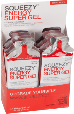 Squeezy Energy Super Gel - 12 x 33g