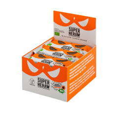 Superheraw Organic Bar - Cacao Orange Protein - 15 x 45 grams (Note! Best Before: 6-March-2025)