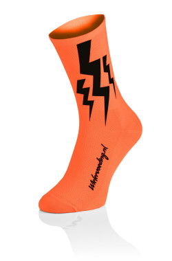 Lightning Socks Orange